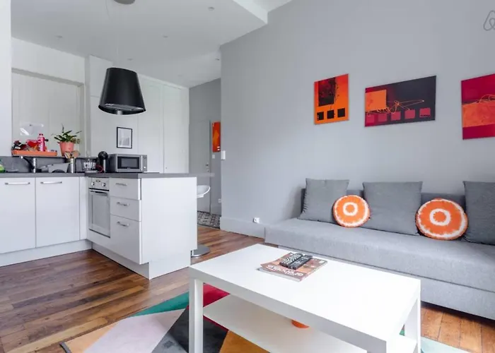 Apartament #h0 Le Jaures T2 Fully Equipped Balcony Wifi *