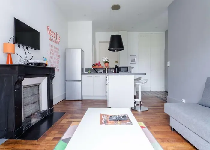 #h0 Le Jaures T2 Fully Equipped Balcony Wifi *