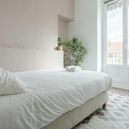 Apartment #h0 Le Jaures T2 Fully Equipped Balcony Wifi