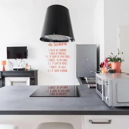 #h0 Le Jaurès T2 Fully Equipped Balcony Wifi Appartement