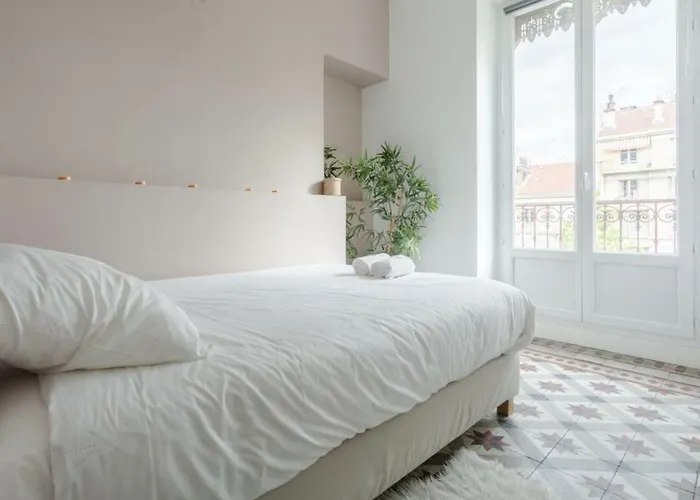 Appartement #h0 Le Jaurès T2 Fully Equipped Balcony Wifi